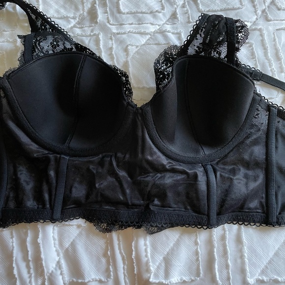 Lace bustier lace bralette - Picture 4 of 8